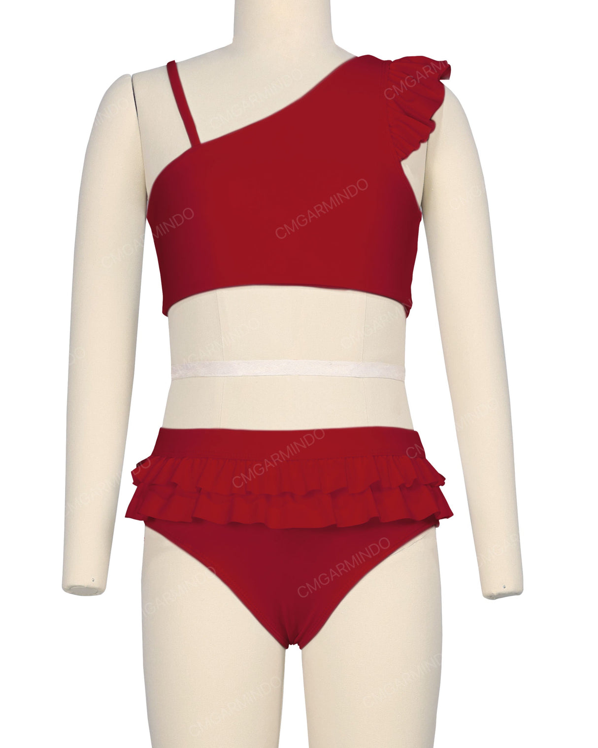 Double Frill Bikini Bottom