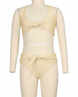 Front Tie Bikini Bottom
