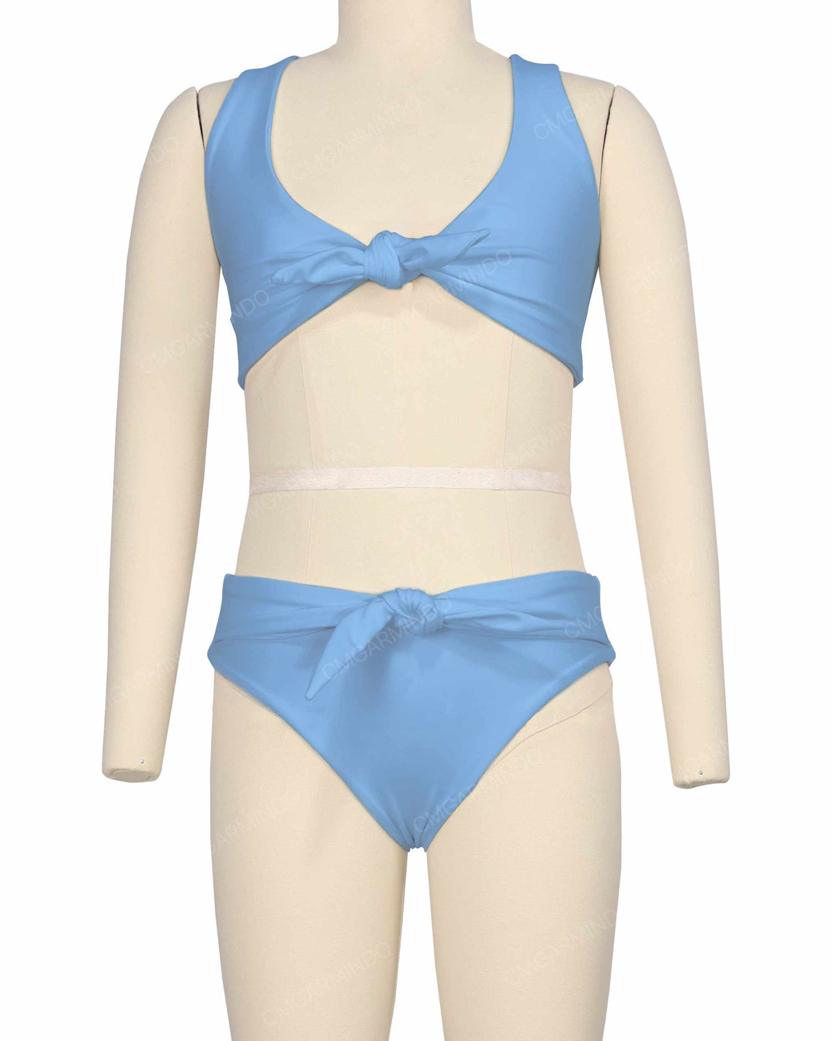 Front Tie Bikini Bottom