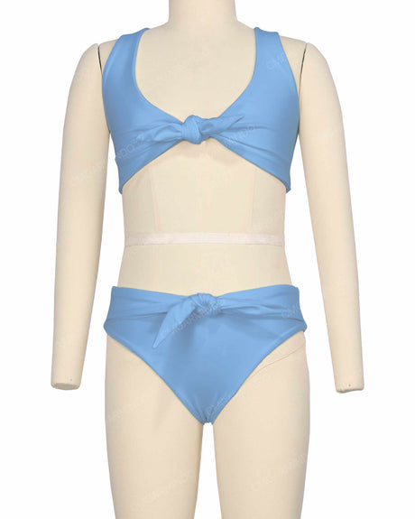 Front Tie Bikini Bottom