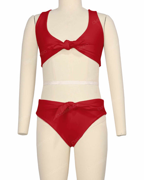 Front Tie Bikini Bottom