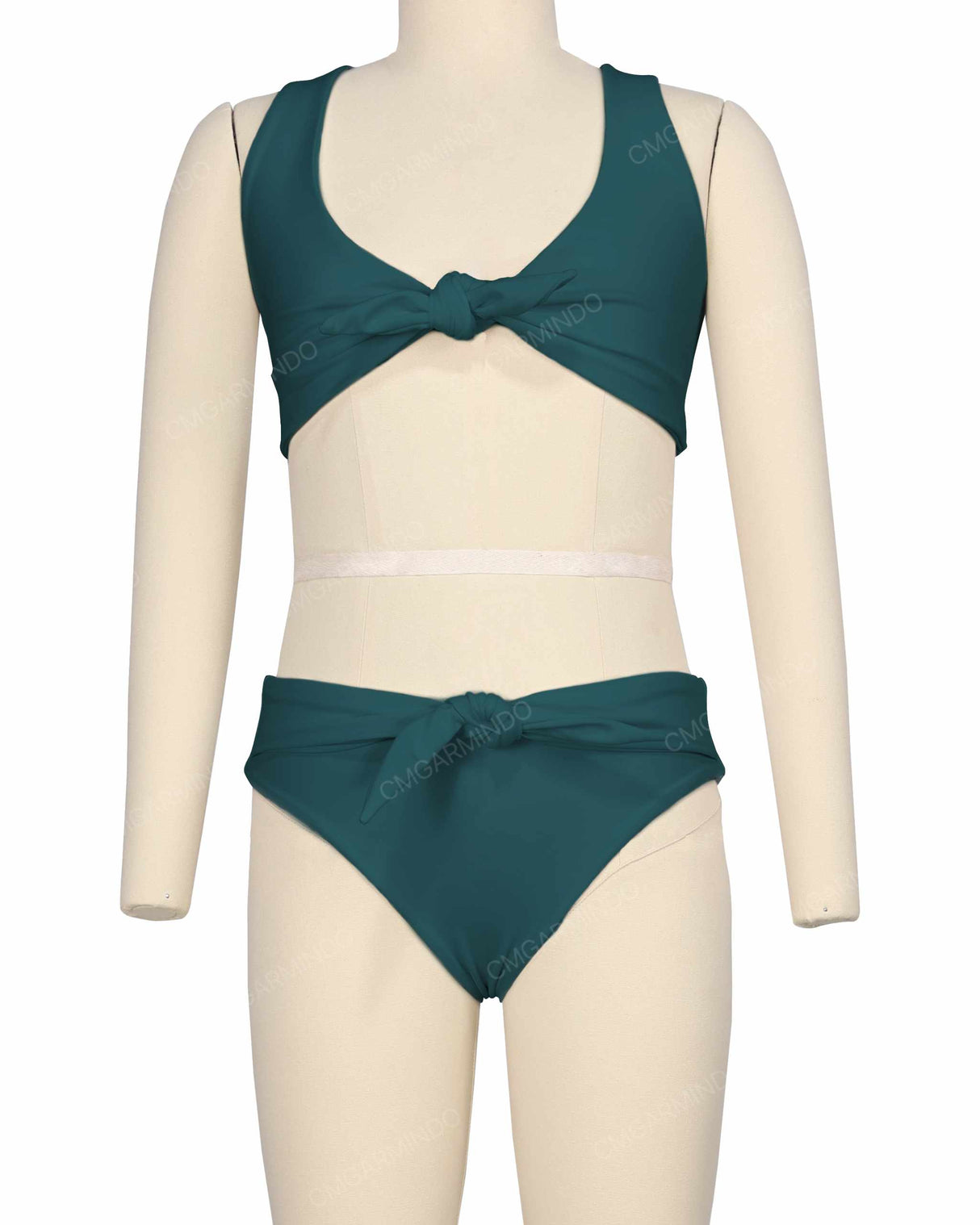 Front Tie Bikini Bottom