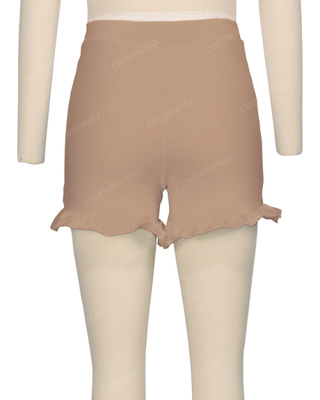 Frill Hem Swim Shorts