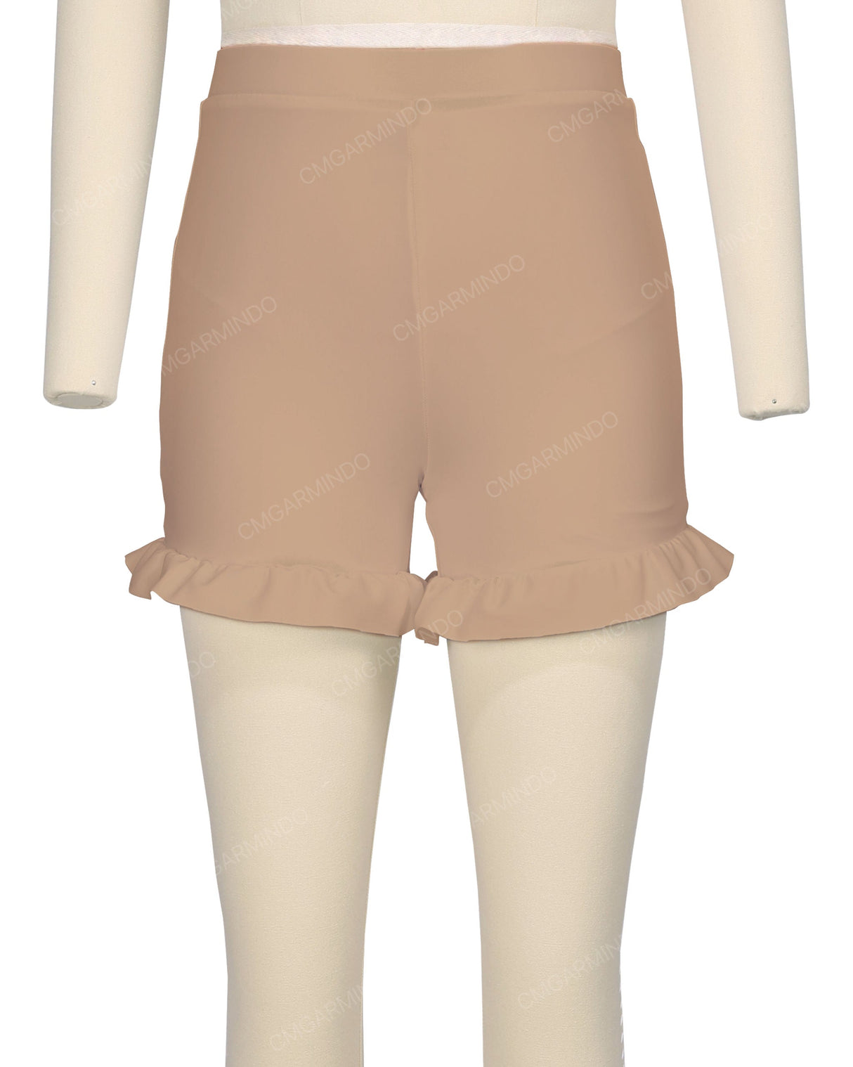 Frill Hem Swim Shorts