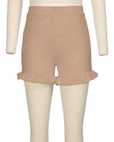 Frill Hem Swim Shorts
