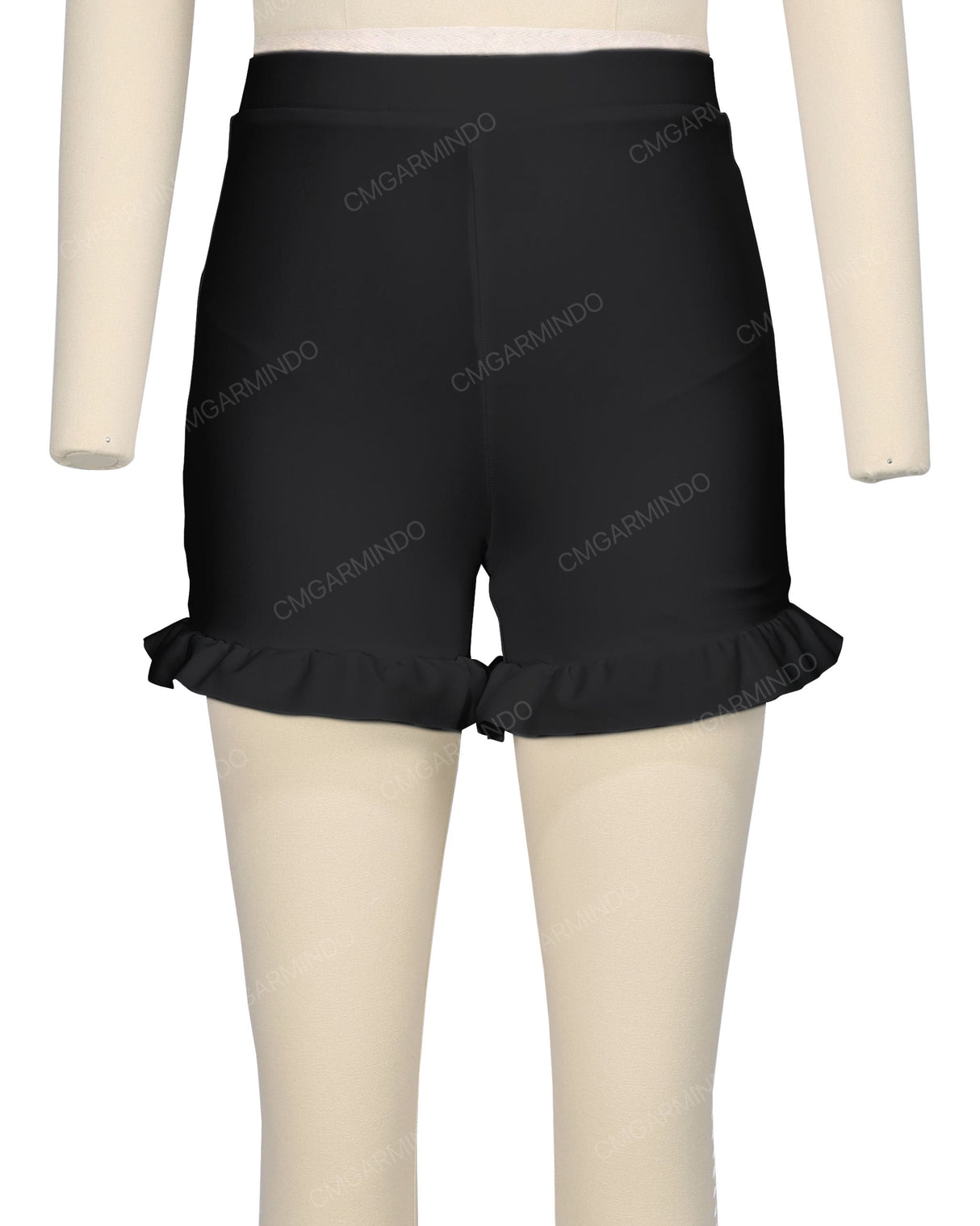 Frill Hem Swim Shorts