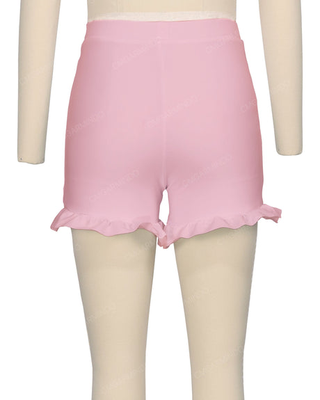 Frill Hem Swim Shorts