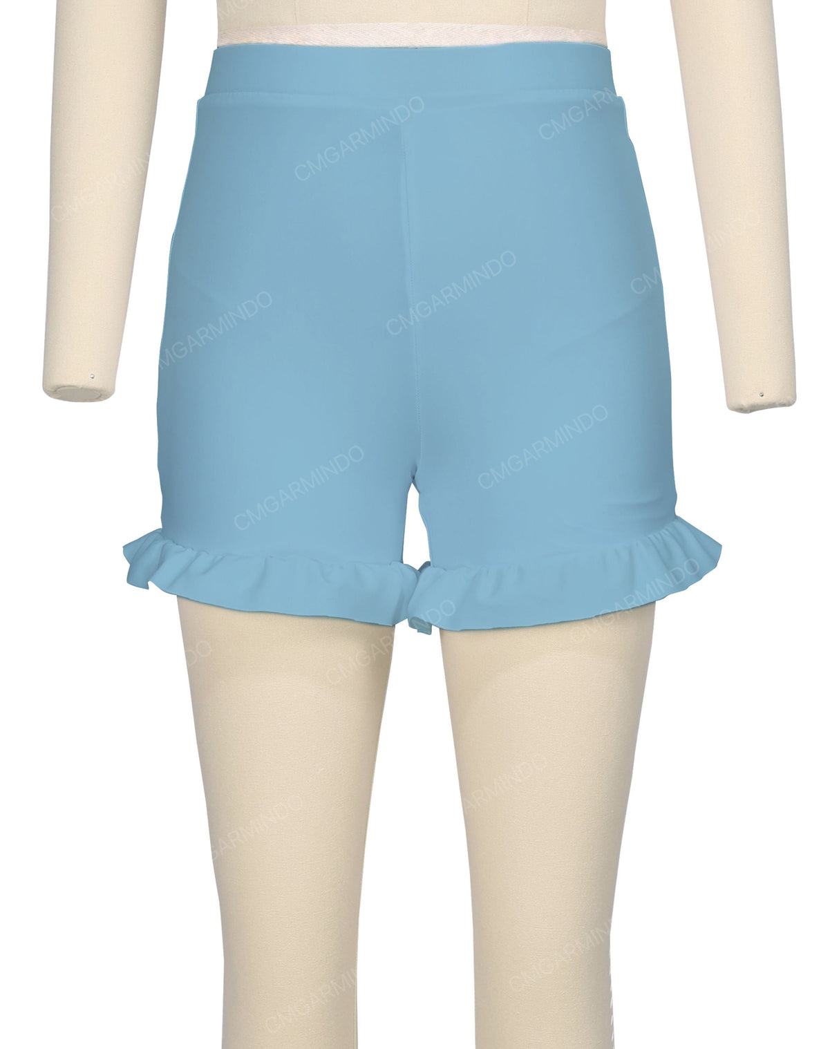 Frill Hem Swim Shorts