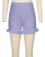 Frill Hem Swim Shorts