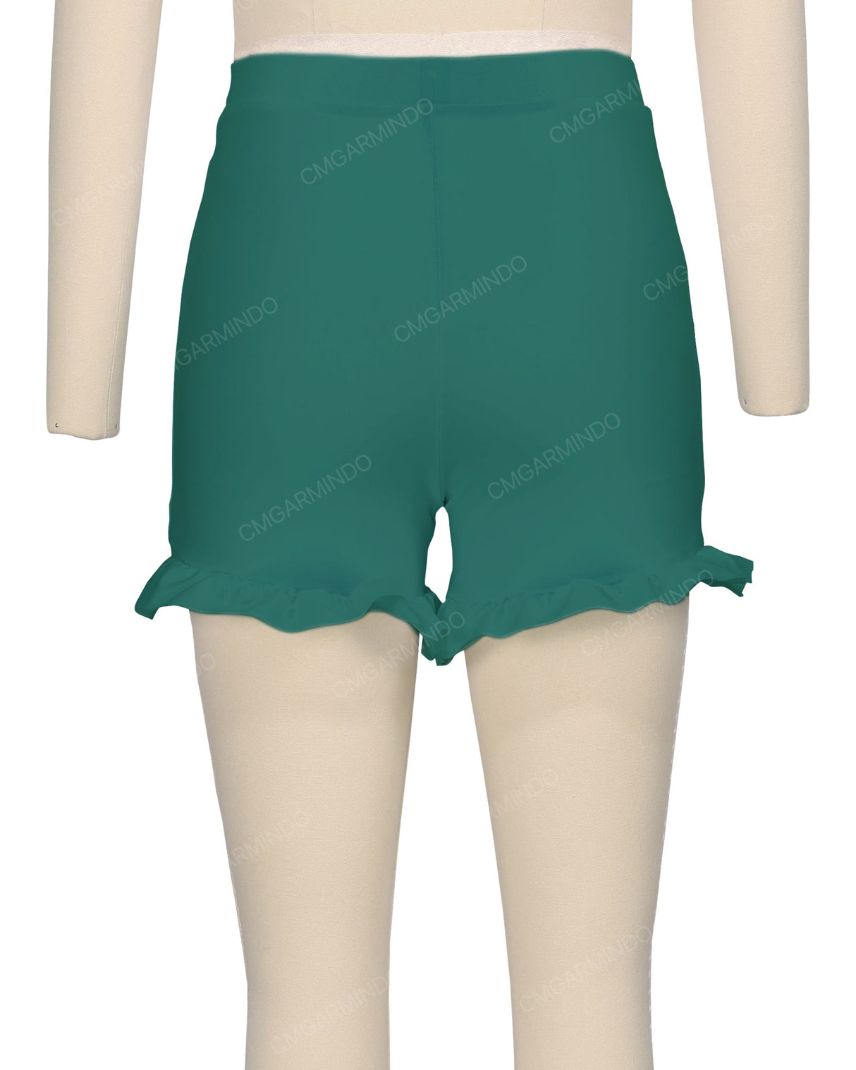 Frill Hem Swim Shorts