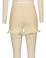 Frill Hem Swim Shorts