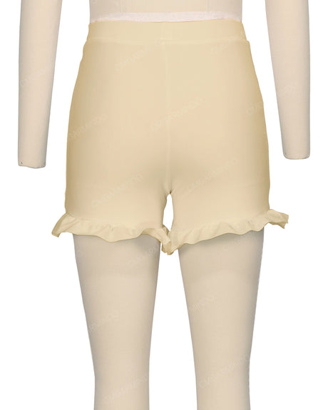 Frill Hem Swim Shorts