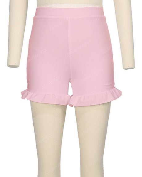 Frill Hem Swim Shorts