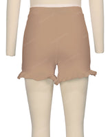 Frill Hem Swim Shorts