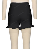 Frill Hem Swim Shorts
