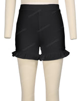 Frill Hem Swim Shorts