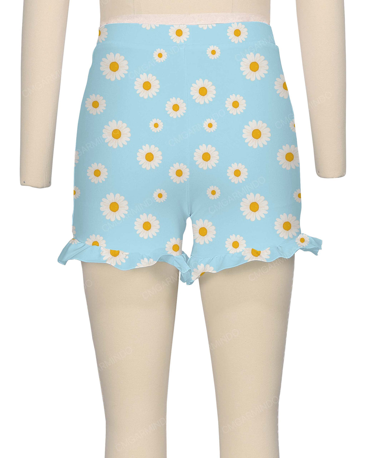 Frill Hem Swim Shorts