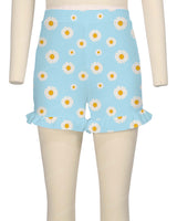 Frill Hem Swim Shorts