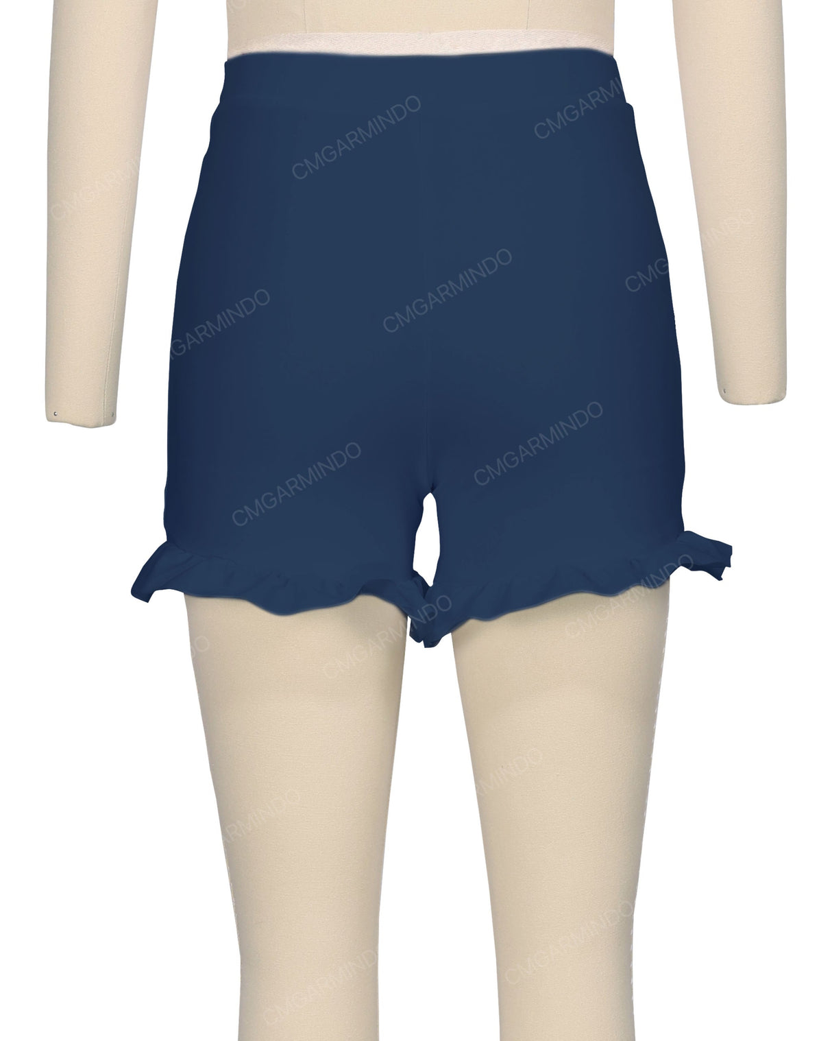 Frill Hem Swim Shorts
