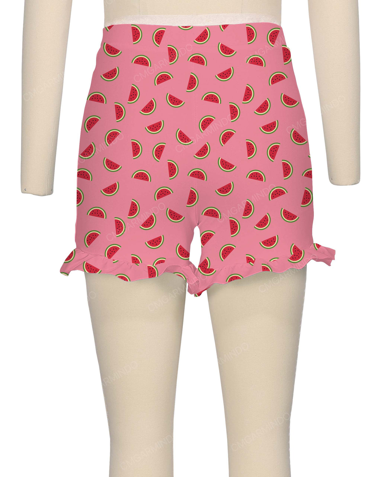 Frill Hem Swim Shorts