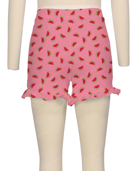 Frill Hem Swim Shorts