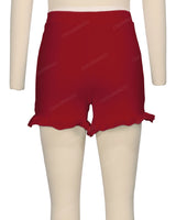 Frill Hem Swim Shorts