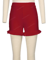 Frill Hem Swim Shorts