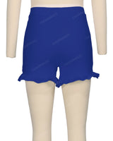 Frill Hem Swim Shorts