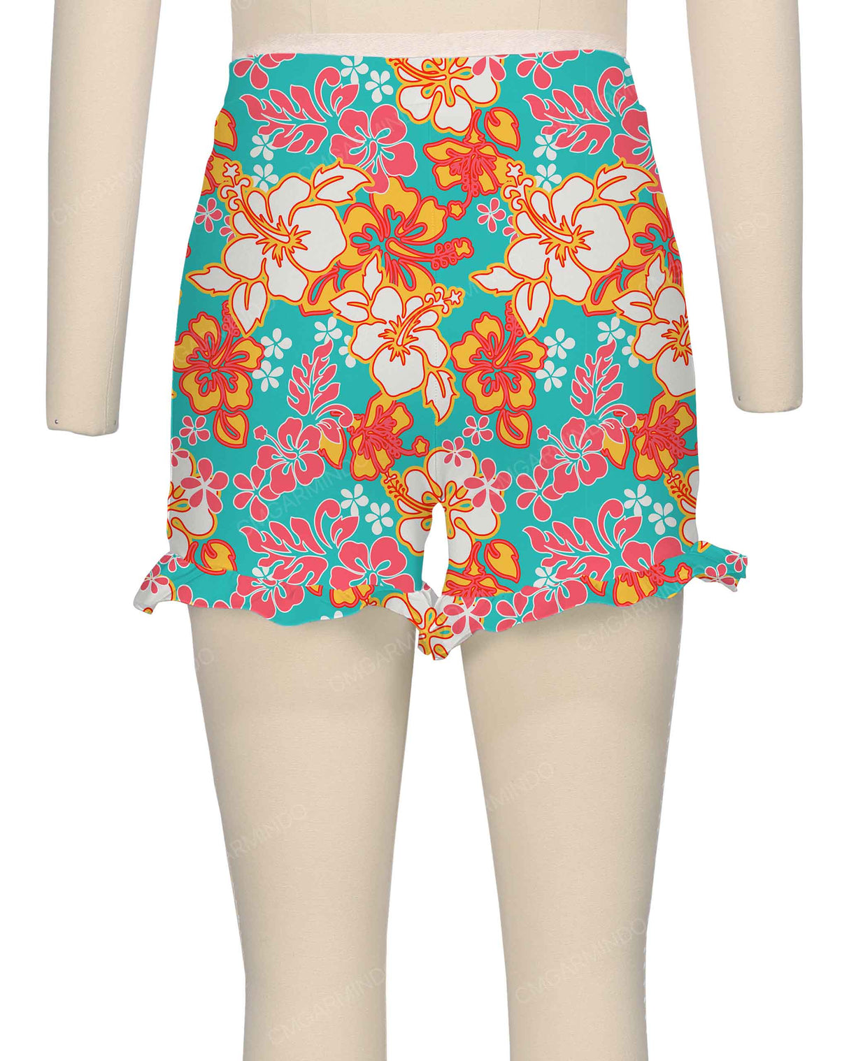 Frill Hem Swim Shorts