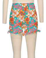 Frill Hem Swim Shorts