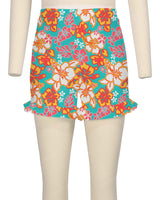 Frill Hem Swim Shorts