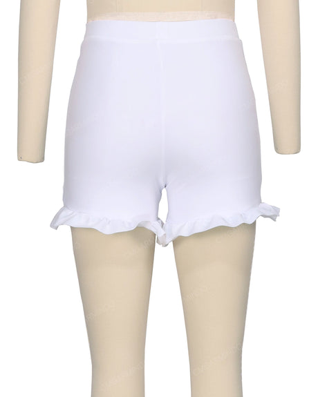 Frill Hem Swim Shorts