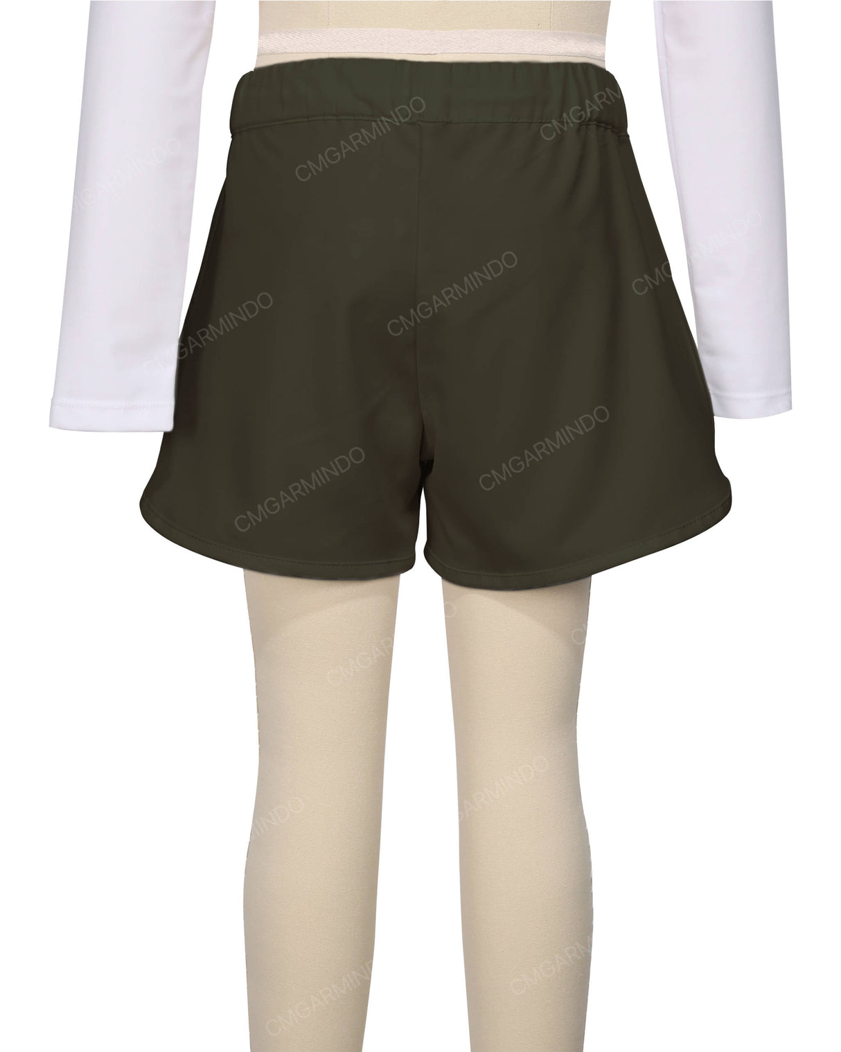 Dolphin Hem Swim Shorts