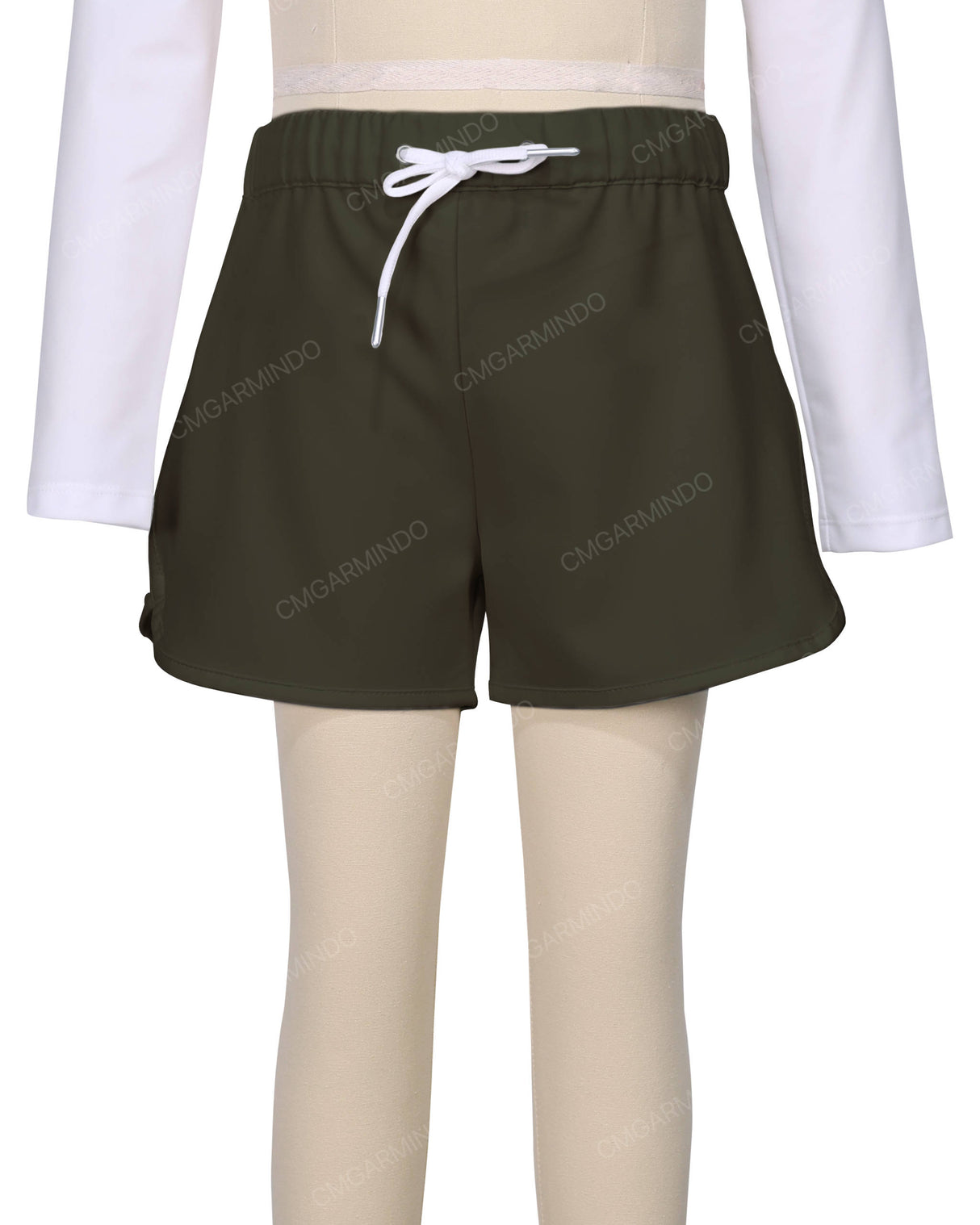 Dolphin Hem Swim Shorts