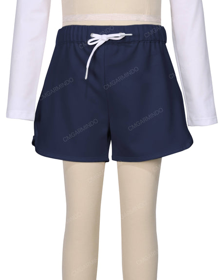 Dolphin Hem Swim Shorts