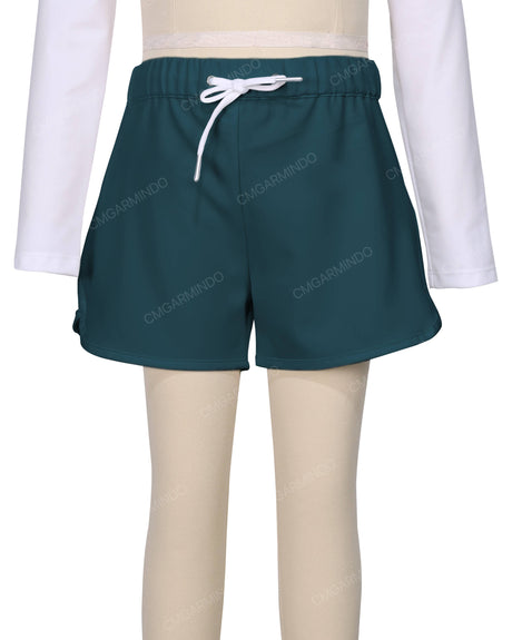 Dolphin Hem Swim Shorts