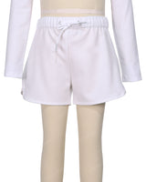 Dolphin Hem Swim Shorts