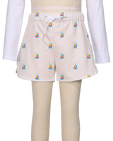 Dolphin Hem Swim Shorts