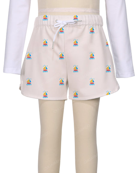 Dolphin Hem Swim Shorts