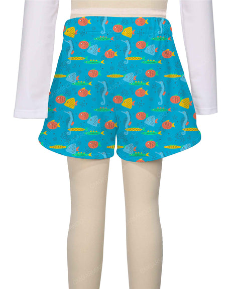 Dolphin Hem Swim Shorts