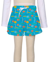 Dolphin Hem Swim Shorts