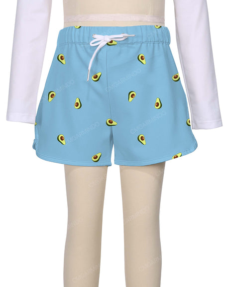 Dolphin Hem Swim Shorts