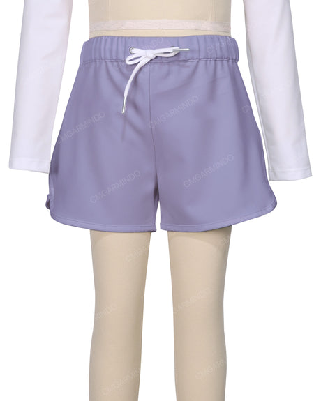 Dolphin Hem Swim Shorts