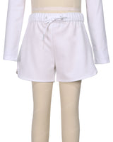 Dolphin Hem Swim Shorts