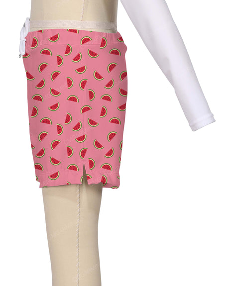 Side Slit Swim Trunks