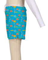 Side Slit Swim Trunks