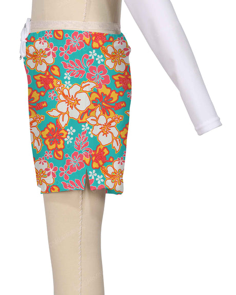 Side Slit Swim Trunks