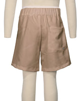 Fixed Front Elastic Back Boardshorts