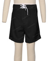 Fixed Front Elastic Back Boardshorts