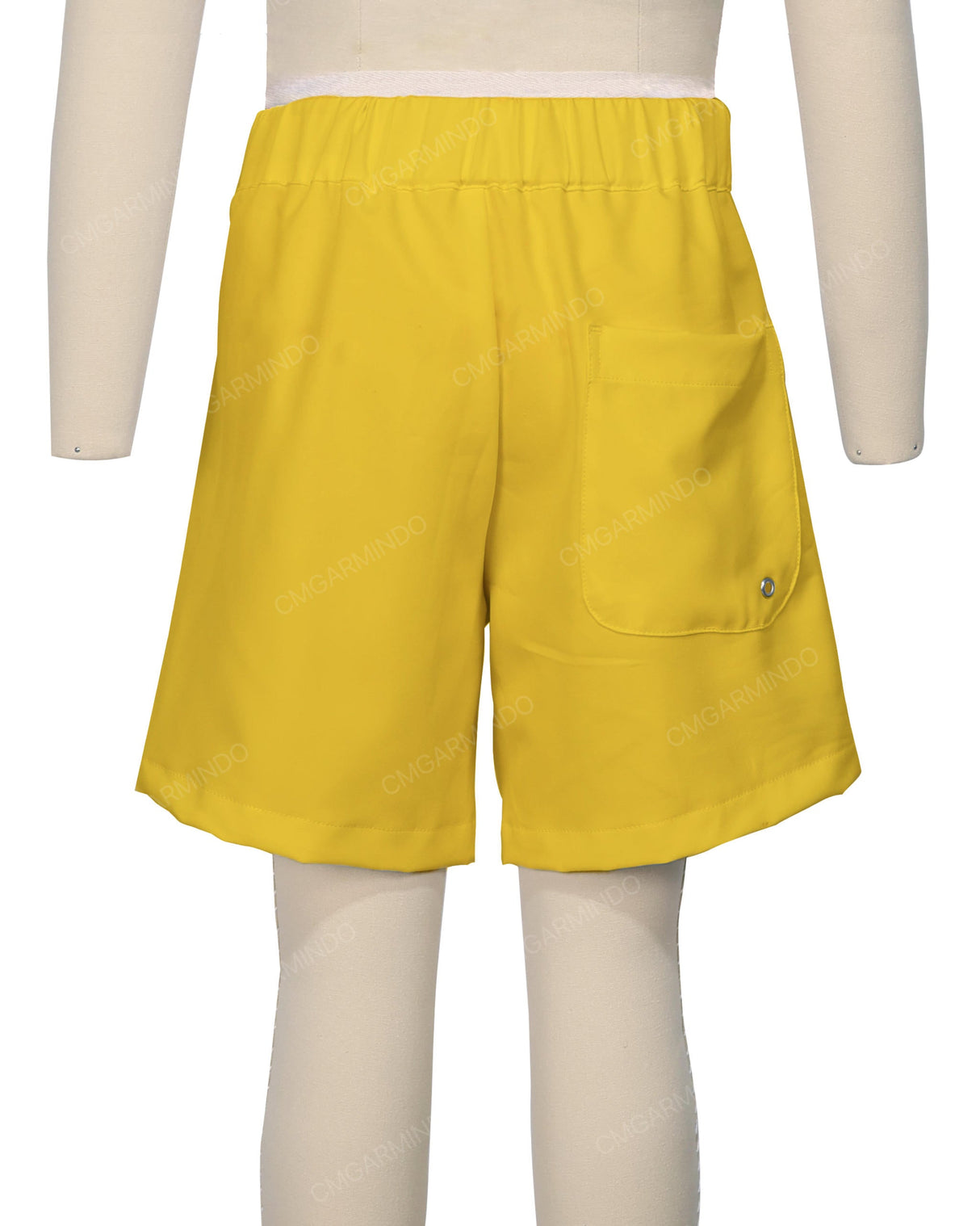 Fixed Front Elastic Back Boardshorts